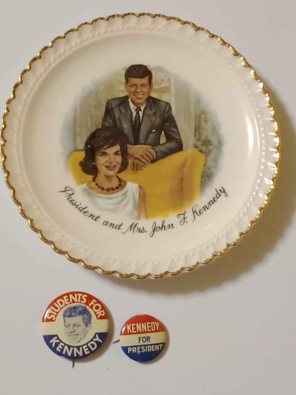 JFK Memorabilia/3pc